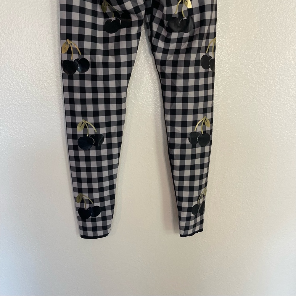 Ultracor Gingham Cherry Leggings Size XS - Picture 7 of 9